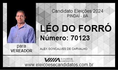 Candidato LÉO DO FORRÓ 2024 - PINDAÍ - Eleições