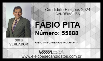 Candidato FÁBIO PITA 2024 - CANDEIAS - Eleições