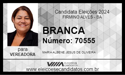 Candidato BRANCA 2024 - FIRMINO ALVES - Eleições