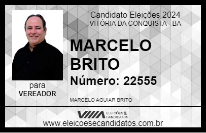 Candidato MARCELO BRITO 2024 - VITÓRIA DA CONQUISTA - Eleições