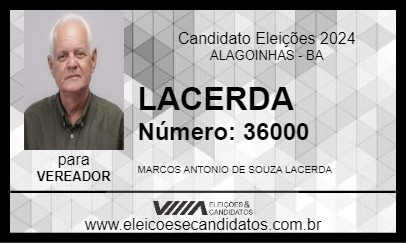 Candidato LACERDA 2024 - ALAGOINHAS - Eleições