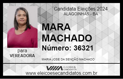 Candidato MARA MACHADO 2024 - ALAGOINHAS - Eleições