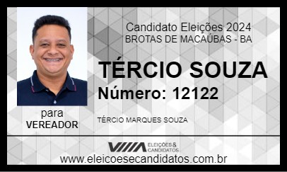 Candidato TÉRCIO SOUZA 2024 - BROTAS DE MACAÚBAS - Eleições