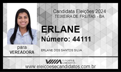 Candidato ERLANE 2024 - TEIXEIRA DE FREITAS - Eleições