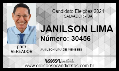 Candidato JANILSON LIMA 2024 - SALVADOR - Eleições