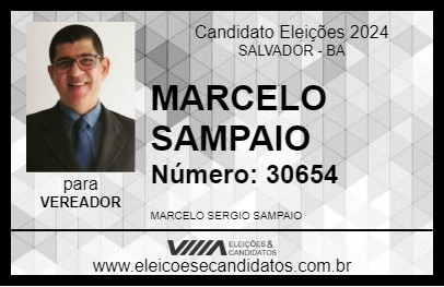 Candidato MARCELO SAMPAIO 2024 - SALVADOR - Eleições