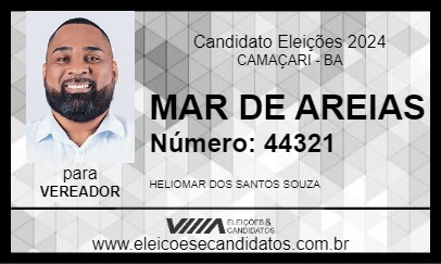 Candidato MAR DE AREIAS 2024 - CAMAÇARI - Eleições