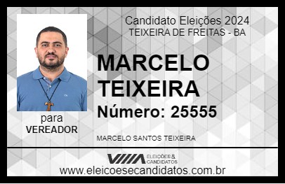 Candidato MARCELO TEIXEIRA 2024 - TEIXEIRA DE FREITAS - Eleições