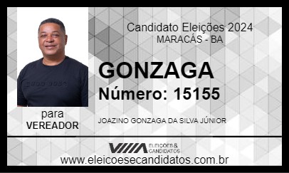 Candidato GONZAGA 2024 - MARACÁS - Eleições