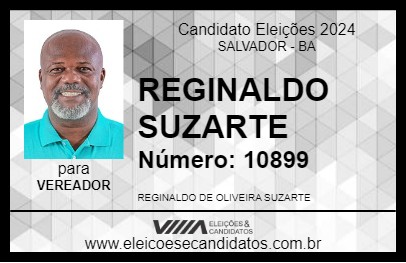 Candidato REGINALDO SUZARTE 2024 - SALVADOR - Eleições