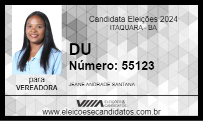 Candidato DU 2024 - ITAQUARA - Eleições