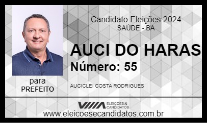 Candidato AUCI DO HARAS 2024 - SAÚDE - Eleições