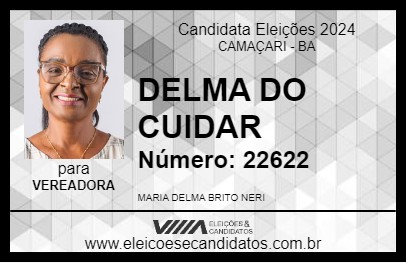 Candidato DELMA 2024 - CAMAÇARI - Eleições