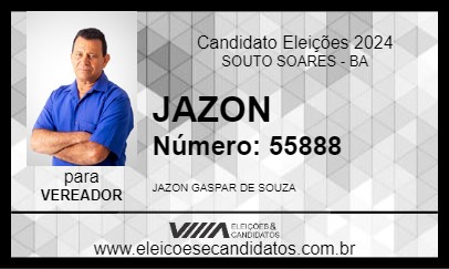 Candidato JAZON 2024 - SOUTO SOARES - Eleições