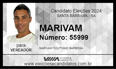 Candidato MARIVAM 2024 - SANTA BÁRBARA - Eleições