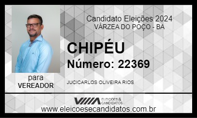 Candidato CHIPÉU 2024 - VÁRZEA DO POÇO - Eleições