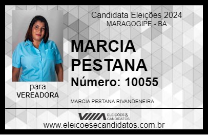 Candidato MARCIA PESTANA 2024 - MARAGOGIPE - Eleições