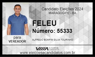 Candidato FELEU 2024 - MARAGOGIPE - Eleições