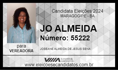 Candidato JO ALMEIDA 2024 - MARAGOGIPE - Eleições