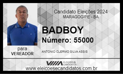 Candidato BADBOY 2024 - MARAGOGIPE - Eleições