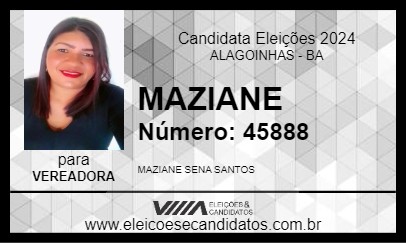 Candidato MAZIANE 2024 - ALAGOINHAS - Eleições