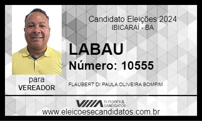 Candidato LABAU 2024 - IBICARAÍ - Eleições