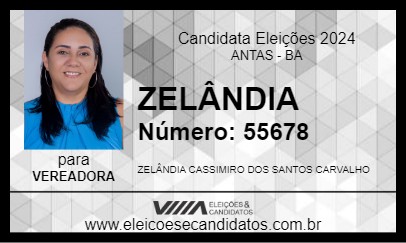 Candidato ZELÂNDIA 2024 - ANTAS - Eleições