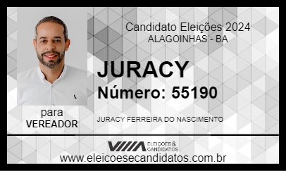 Candidato JURACY 2024 - ALAGOINHAS - Eleições