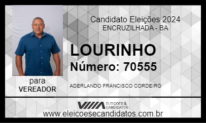 Candidato LOURINHO 2024 - ENCRUZILHADA - Eleições