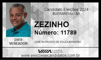 Candidato ZEZINHO 2024 - BUERAREMA - Eleições