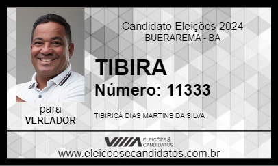 Candidato TIBIRA 2024 - BUERAREMA - Eleições