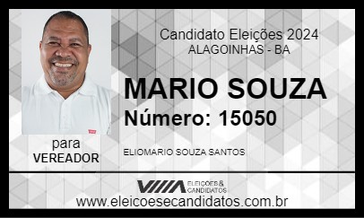 Candidato MARIO SOUZA 2024 - ALAGOINHAS - Eleições