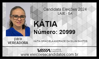 Candidato KÁTIA 2024 - LAJE - Eleições