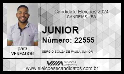 Candidato JUNIOR 2024 - CANDEIAS - Eleições