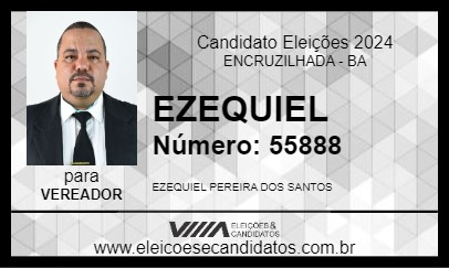 Candidato EZEQUIEL 2024 - ENCRUZILHADA - Eleições