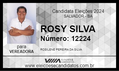 Candidato ROSY SILVA 2024 - SALVADOR - Eleições