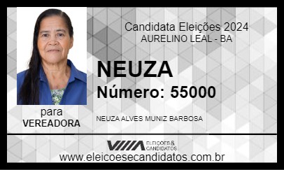 Candidato NEUZA 2024 - AURELINO LEAL - Eleições