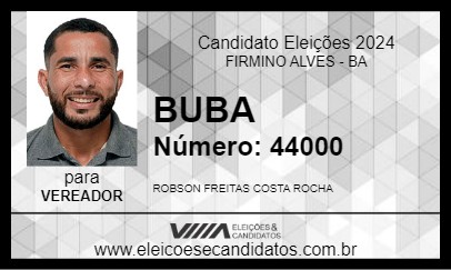 Candidato BUBA 2024 - FIRMINO ALVES - Eleições