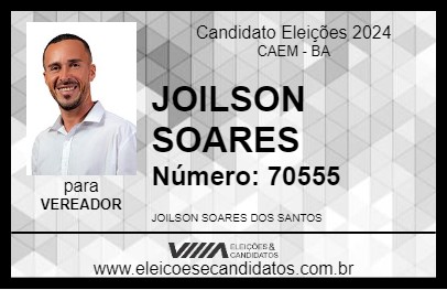 Candidato JOILSON SOARES 2024 - CAEM - Eleições