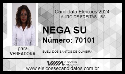 Candidato NEGA SU 2024 - LAURO DE FREITAS - Eleições