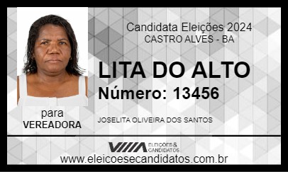 Candidato LITA DO ALTO 2024 - CASTRO ALVES - Eleições