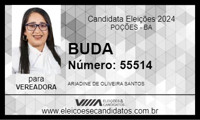 Candidato BUDA 2024 - POÇÕES - Eleições