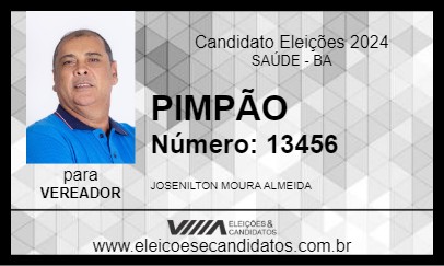 Candidato PIMPÃO 2024 - SAÚDE - Eleições