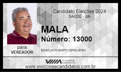 Candidato MALA 2024 - SAÚDE - Eleições