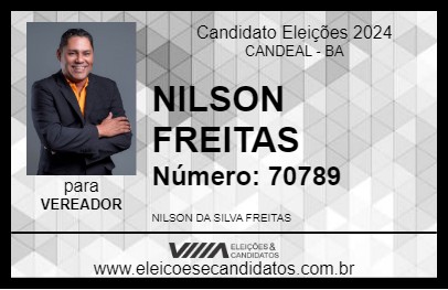 Candidato NILSON FREITAS 2024 - CANDEAL - Eleições