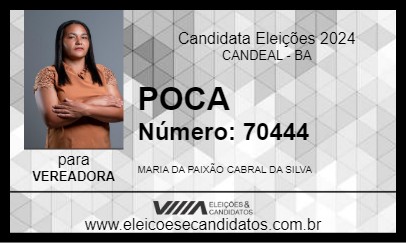 Candidato POCA 2024 - CANDEAL - Eleições