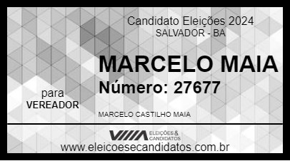 Candidato MARCELO MAIA 2024 - SALVADOR - Eleições