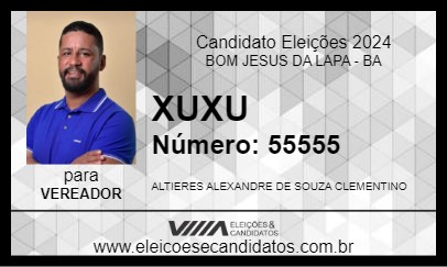 Candidato XUXU 2024 - BOM JESUS DA LAPA - Eleições