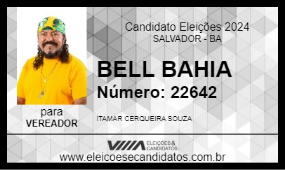 Candidato BELL BAHIA 2024 - SALVADOR - Eleições