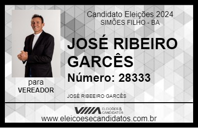 Candidato RIBEIRO DO SOCIAL 2024 - SIMÕES FILHO - Eleições